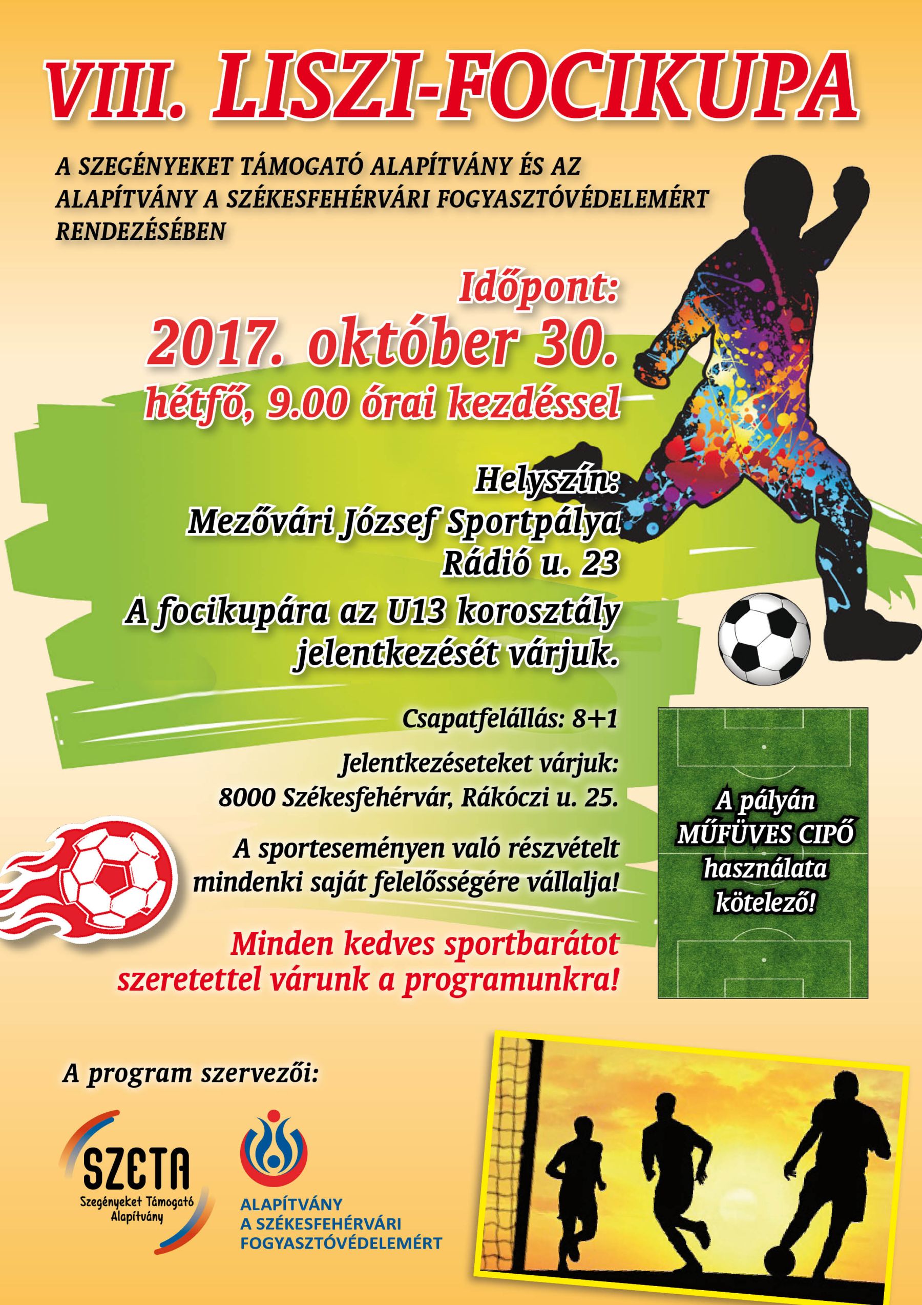 Nyolcadik alkalommal lesz LISZI-Focikupa - 13 éves kor alattiak jelentkezhetnek